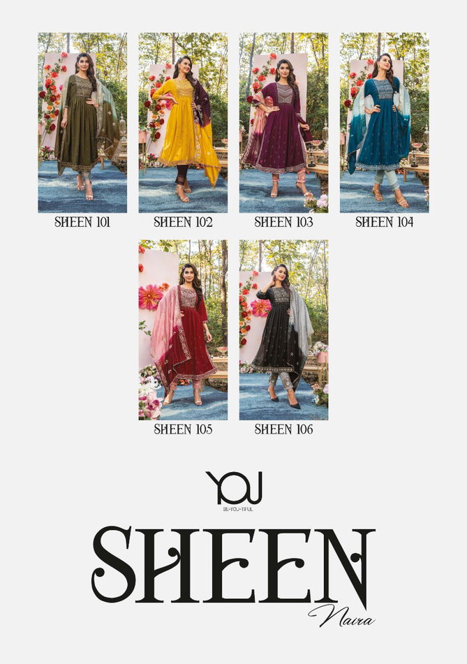 Wanna Sheen Naira Fancy Party Wear Wholesale Readymade Salwar Suits Catalog